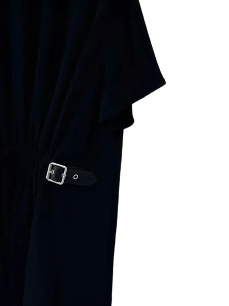 Rochie midi Loewe cu cataramă până la genunchi de costum negru