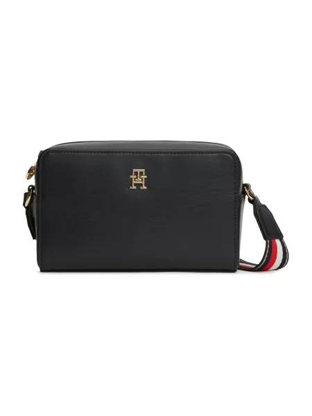 Tommy Hilfiger Geantă Th Joy Camera Bag Corp Bleumarin alb