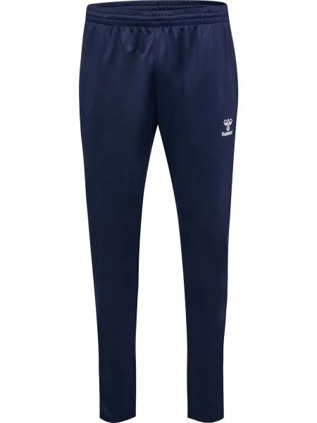 Hummel Sportovní kalhoty Essential marine modrá bílá