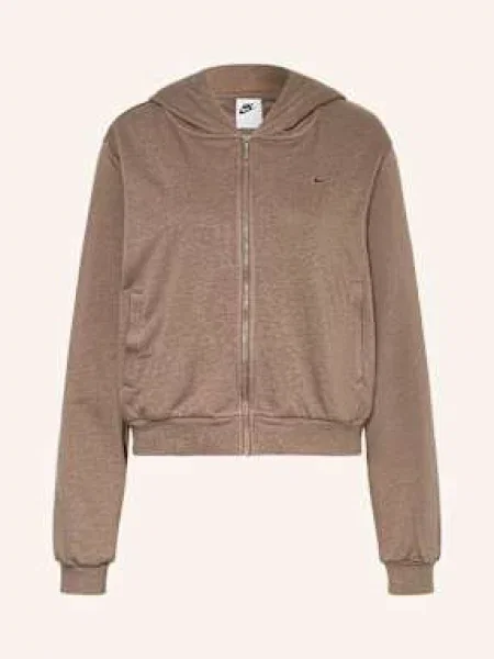 Nike Bluza Rozpinana Sportswear Chill braun brązowa