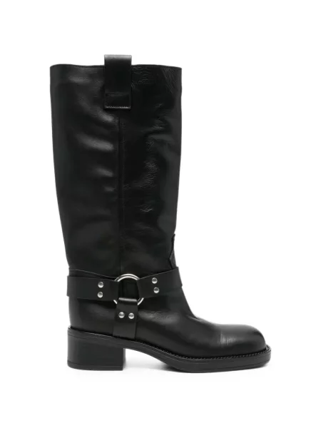 Botine Gisel B din piele negru