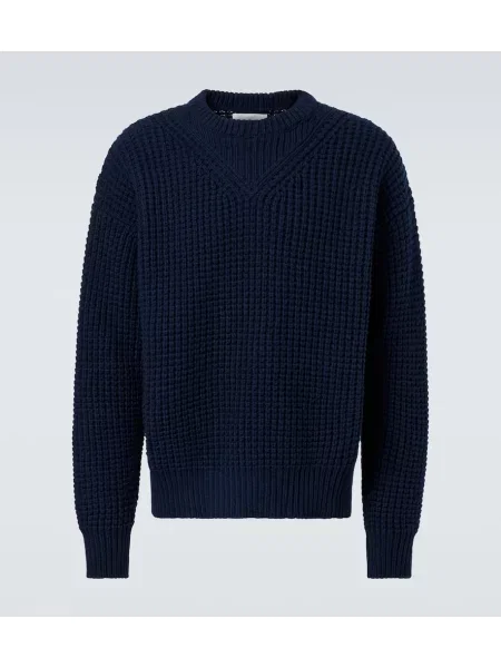 Pulover Jil Sander de lână albastru