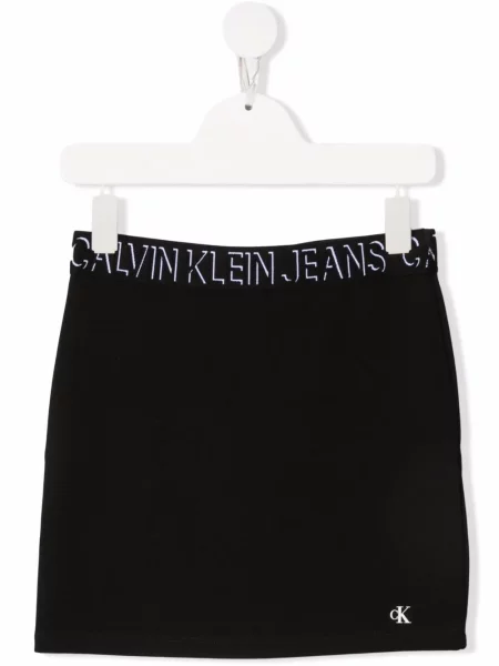Dětské sukně Calvin Klein černé