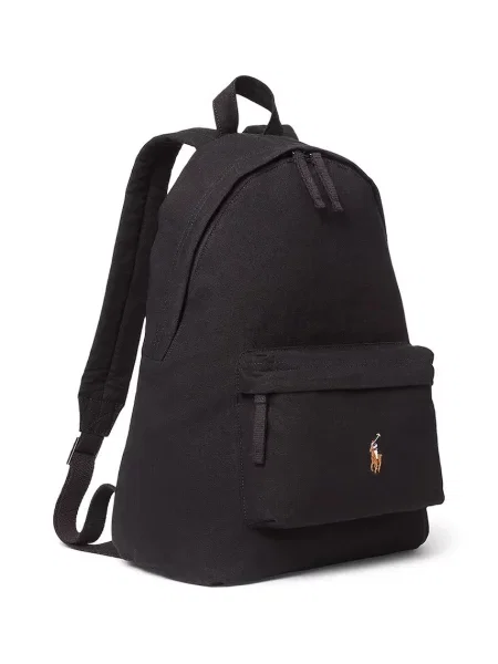 Однотонный большой рюкзак Polo Ralph Lauren синий