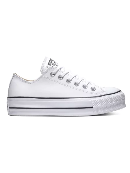Converse Chuck Taylor All Star Lift Clean Low Top Kobiety Buty sportowe Converse Size: biały