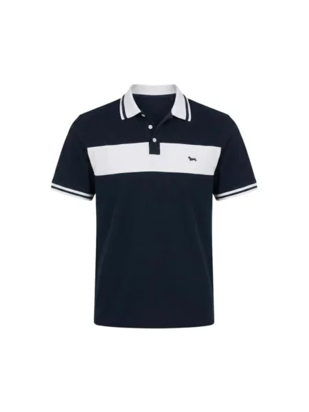 Koszulka polo Harmont & Blaine niebieska
