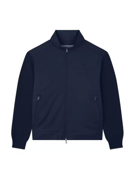 Kardigan Paul & Shark wełniany niebieski