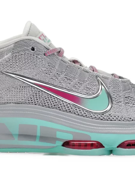 Hanorac Nike cu broderie retro din piele de căprioară violet