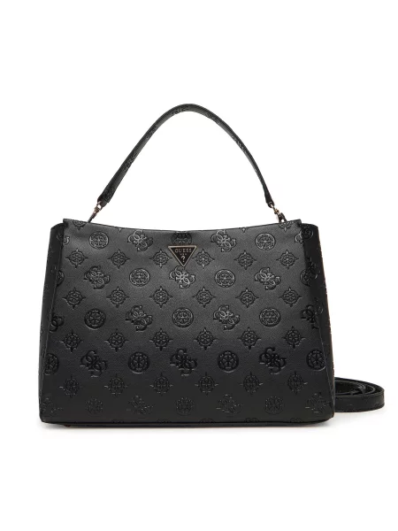 Τσάντα Guess Tisha μαύρο