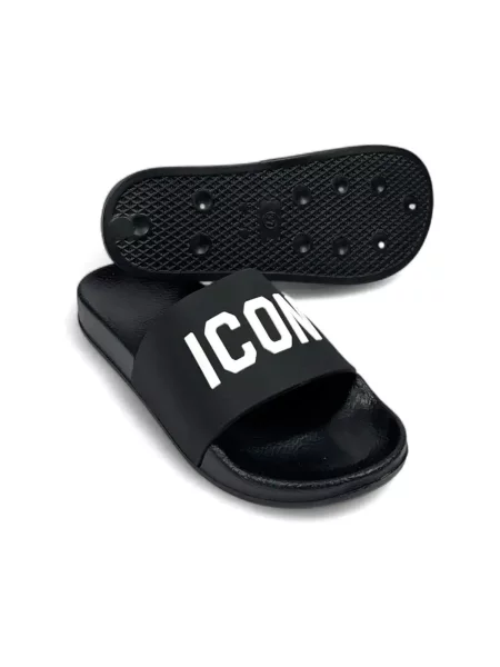 Šľapky Icon čierna