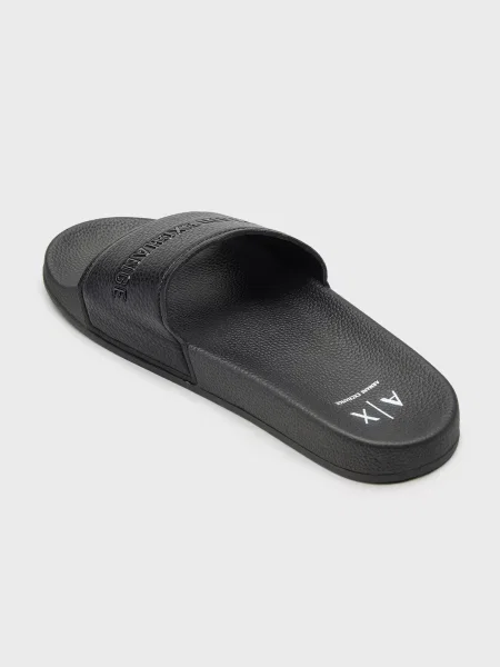 Шлепанцы Armani Exchange черные