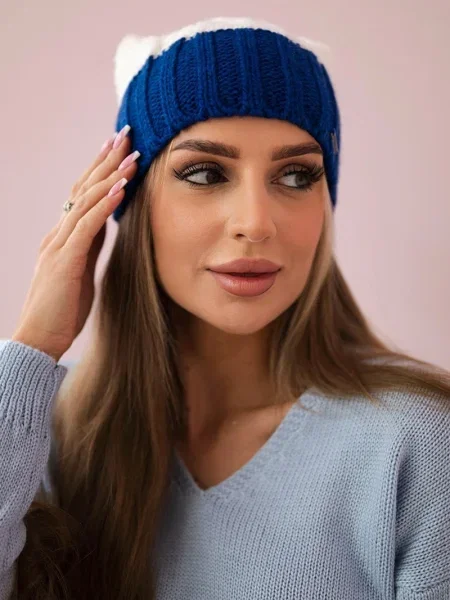Șapcă Kesi din fleece albastru