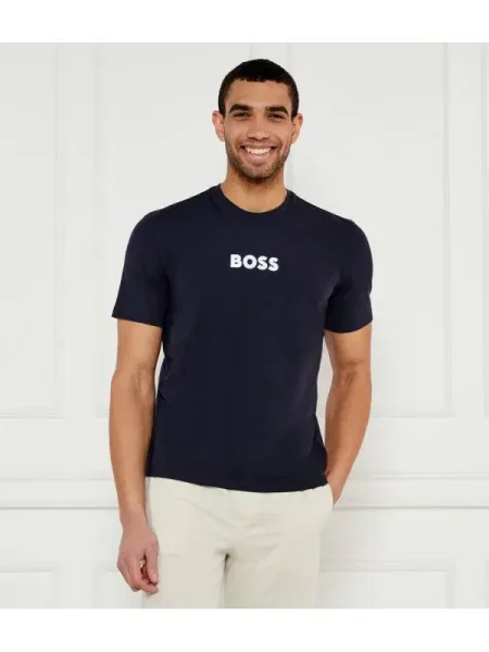 BOSS BLACK Tricou Easy negru