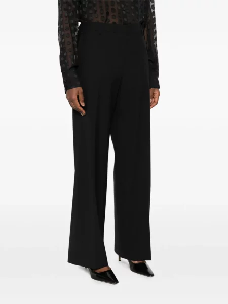 Pantaloni palazzo Pt Torino negru