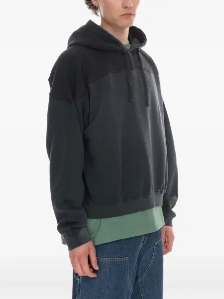 Суичър с качулка Guess сиво