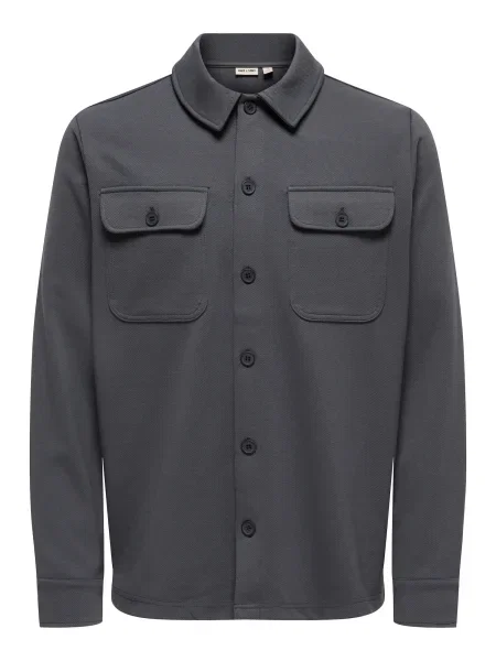 Only & Sons Cămașă ONSNew Kodyl' gri