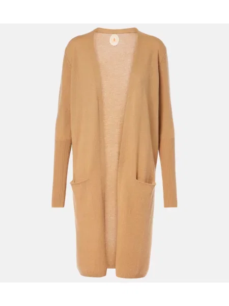 Vuneni kardigan Jardin Des Orangers bež