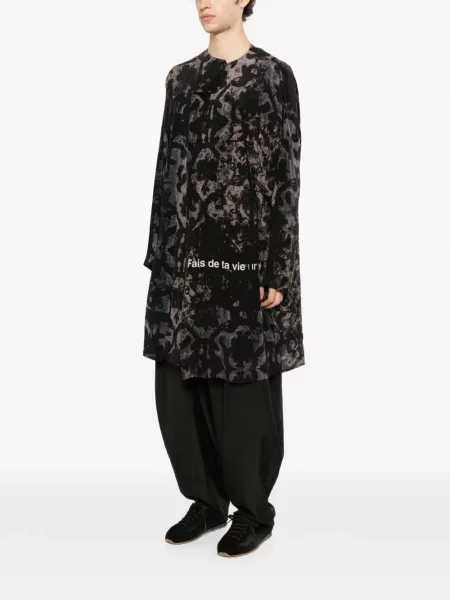 Kabát Yohji Yamamoto čierna