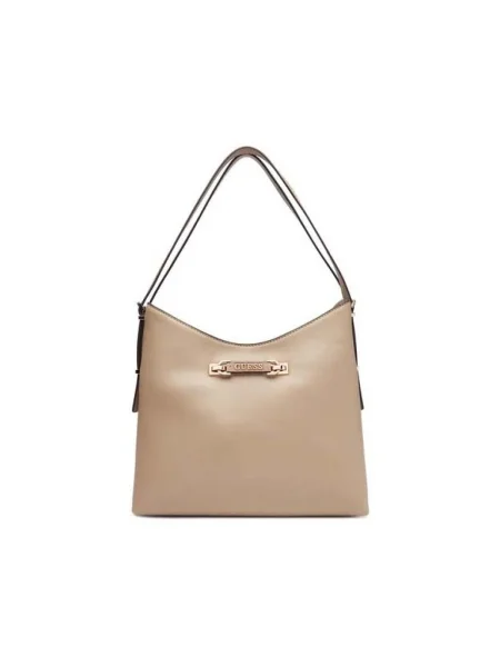 Geanta hobo Guess bej