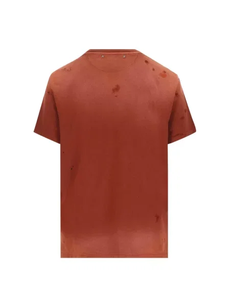 Koszulka polo Golden Goose czerwona