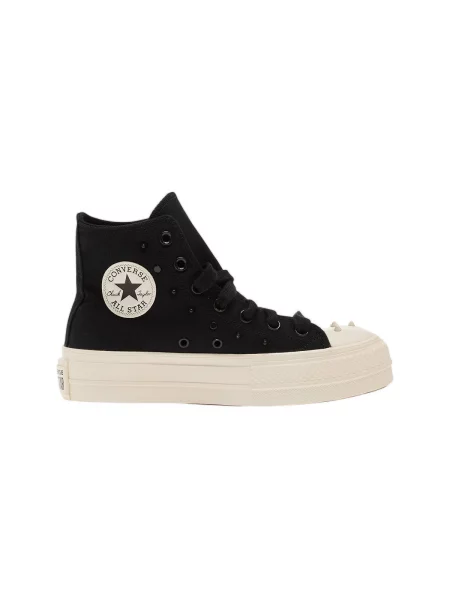 Členkové topánky Converse čierna