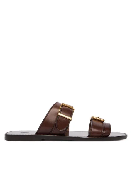 Papuci Polo Ralph Lauren maro