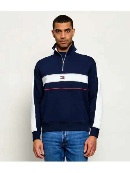 Tommy Jeans Tréning póló sötétkék / piros / fehér kék