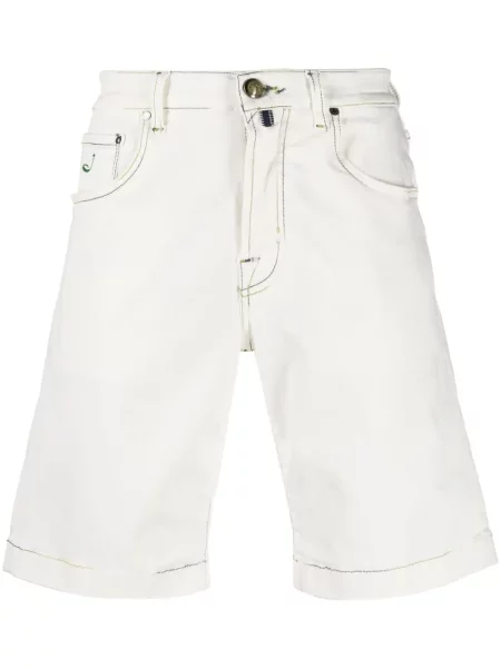 Pantaloni scurți Jacob Cohën alb