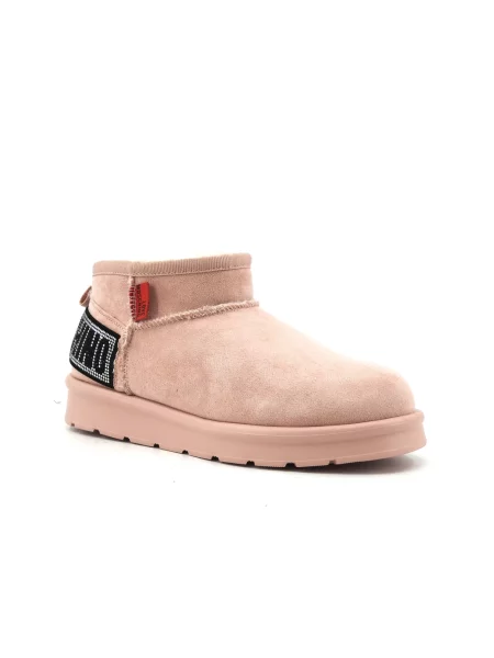 Botki Love Moschino różowe