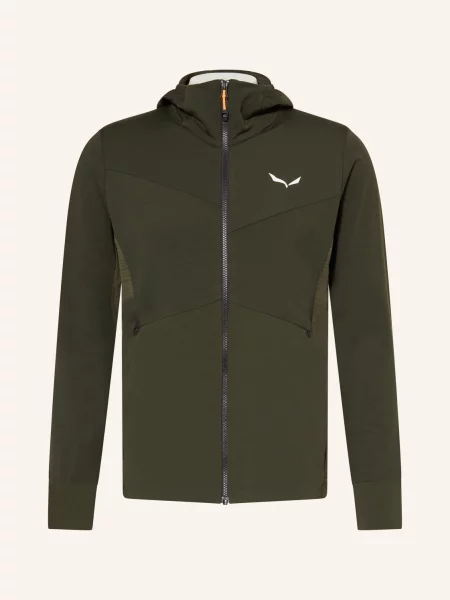 Salewa Kurtka Jako Warstwa Środkowa Puez Alpine Merino Durastretch gruen