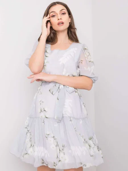 Rochie Fashionhunters de costum gri