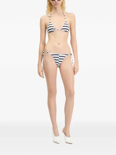 Bikini Jean Paul Gaultier albastru