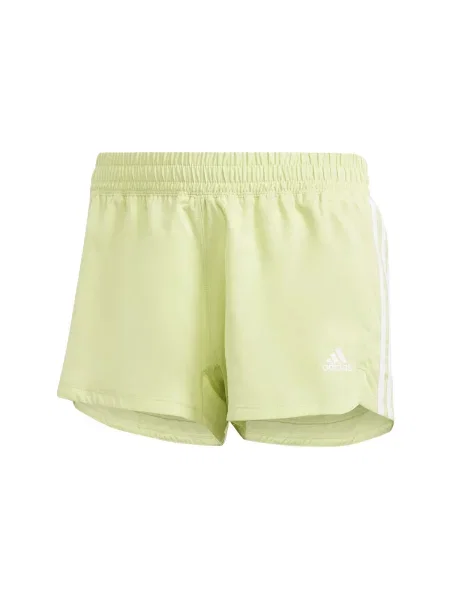 Pantaloni scurți Adidas cu dungi verde