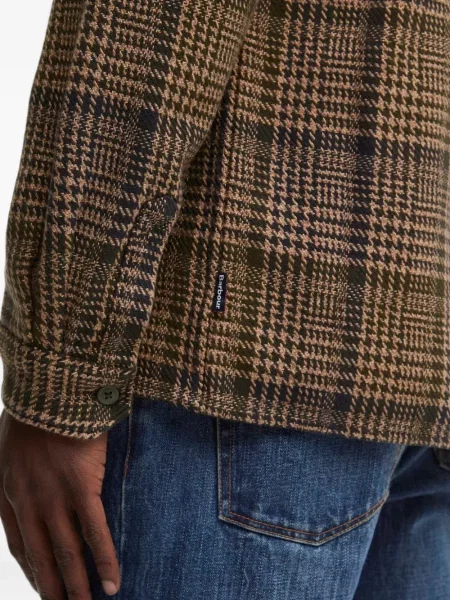 Cămașă Barbour cu model pepito maro