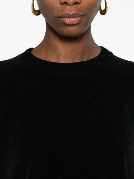 Pulover Rrd lung negru