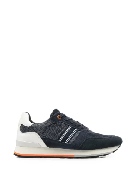 Sneakerși Mexx din piele de căprioară albastru