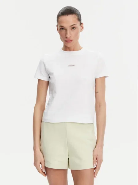 Тениска Calvin Klein Jeans бяло