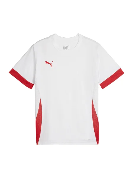 PUMA Tricou funcțional roşu închis alb