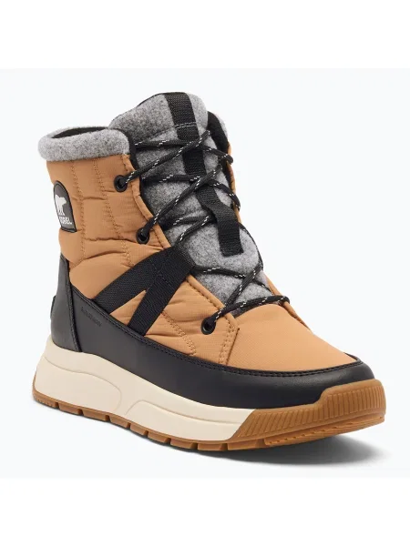 Ghete pentru femei Sorel Whitney III Mid Wp tawnybuff / black negru