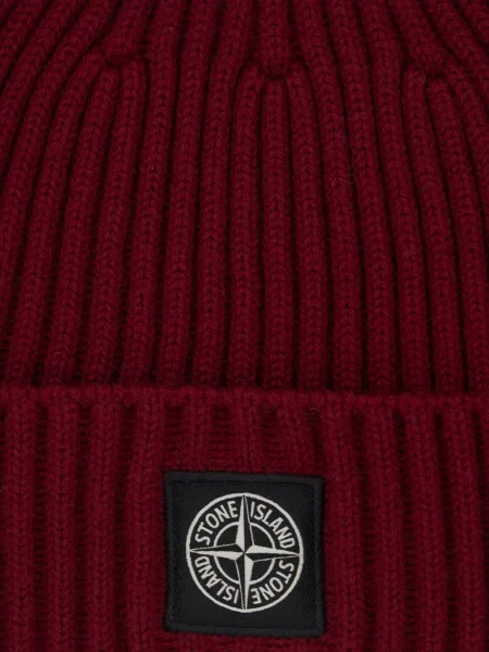 Czapka dziecięca Stone Island czerwona