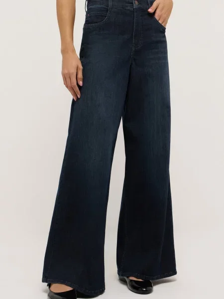 Angels Dżinsy Liva Kobiety jednolity niebieski