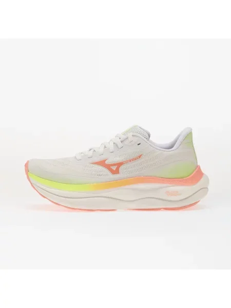 Sneakers Mizuno WAVE SKY 9 GF White/ Desert Flower/ Lime Pulp EUR alb
