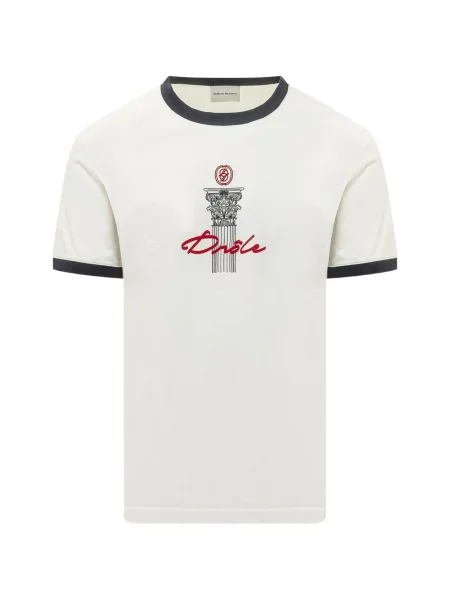 Tricou Drole De Monsieur cu imagine alb