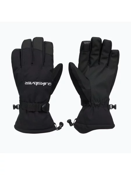 Mănuși de snowboard pentru bărbați Quiksilver Mission true black negru