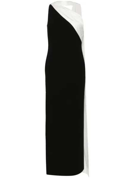Rochie maxi Roland Mouret cu un umăr gol negru