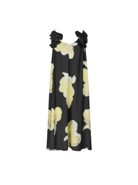 Długa sukienka maxi Stine Goya w kwiatki garniturowa