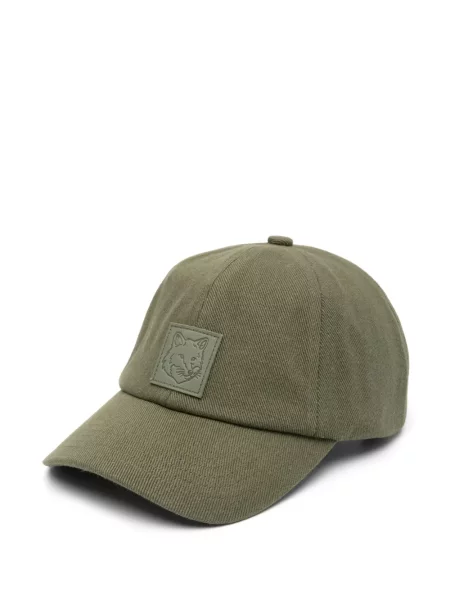 Șapcă Maison Kitsune verde