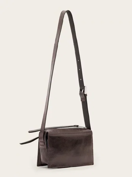 AllSaints сумочка шкіряна MARLO