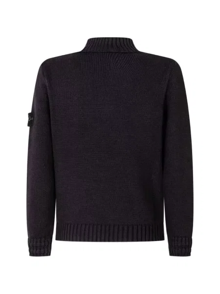 Sweter dziecięcy Stone Island czarny