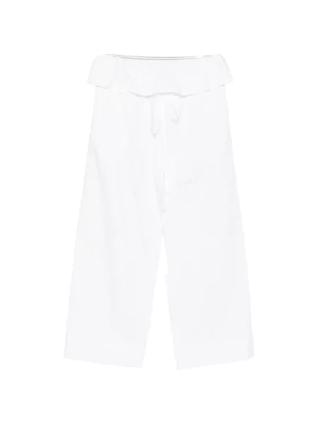 Pantaloni Enza Costa cu cordon alb
